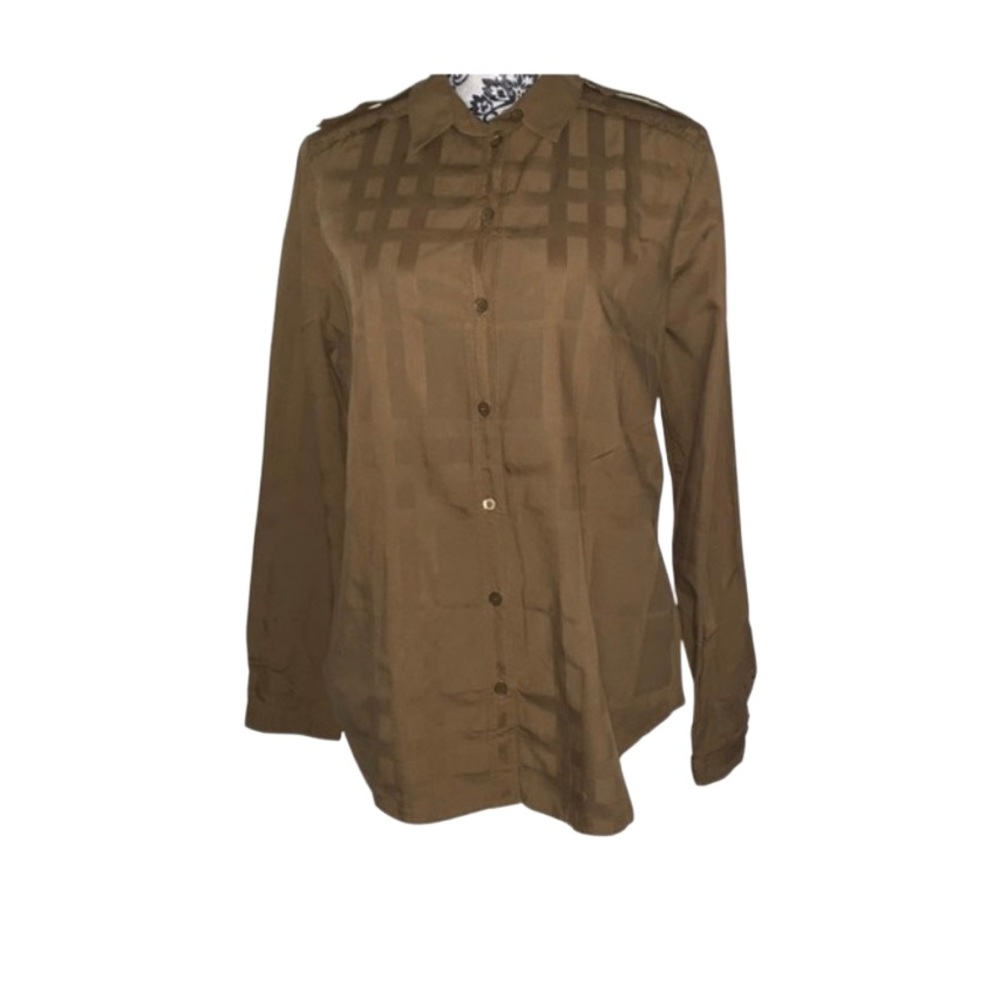 💚💚💚BURBERRY💜💜💜LONG SLEEVE BLOUSE❤❤❤️